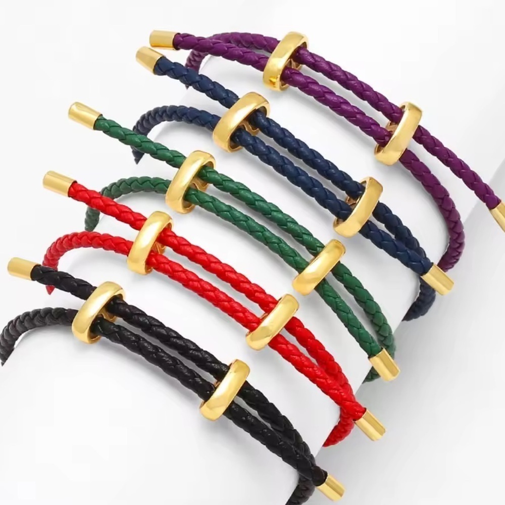 Trendy Black Thread String Bracelet